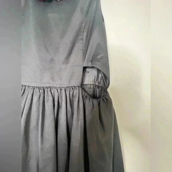 Francesca’s High Low Dress Cutout Waistline Fringes along Neckline and Hemline M - Picture 7 of 14